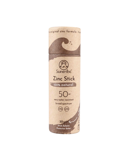 Suntribe Natural Mineral Zinc Sun Stick Cocoa Tint SPF 50 30g