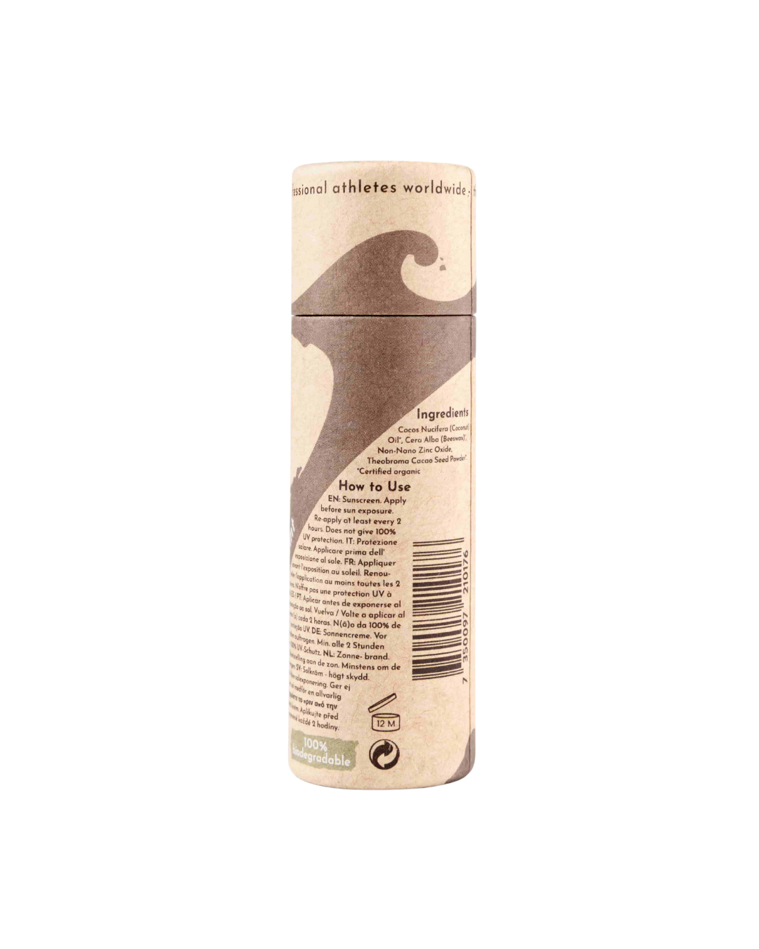 Suntribe Natural Mineral Zinc Sun Stick Cocoa Tint SPF 50 30g