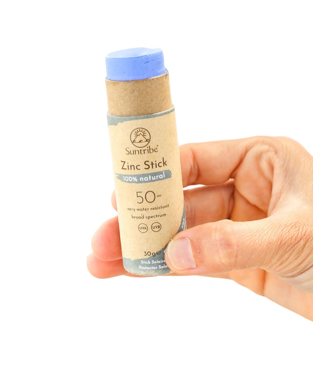 Suntribe Natural Mineral Zinc Sun Stick Ocean Blue SPF 50 30g