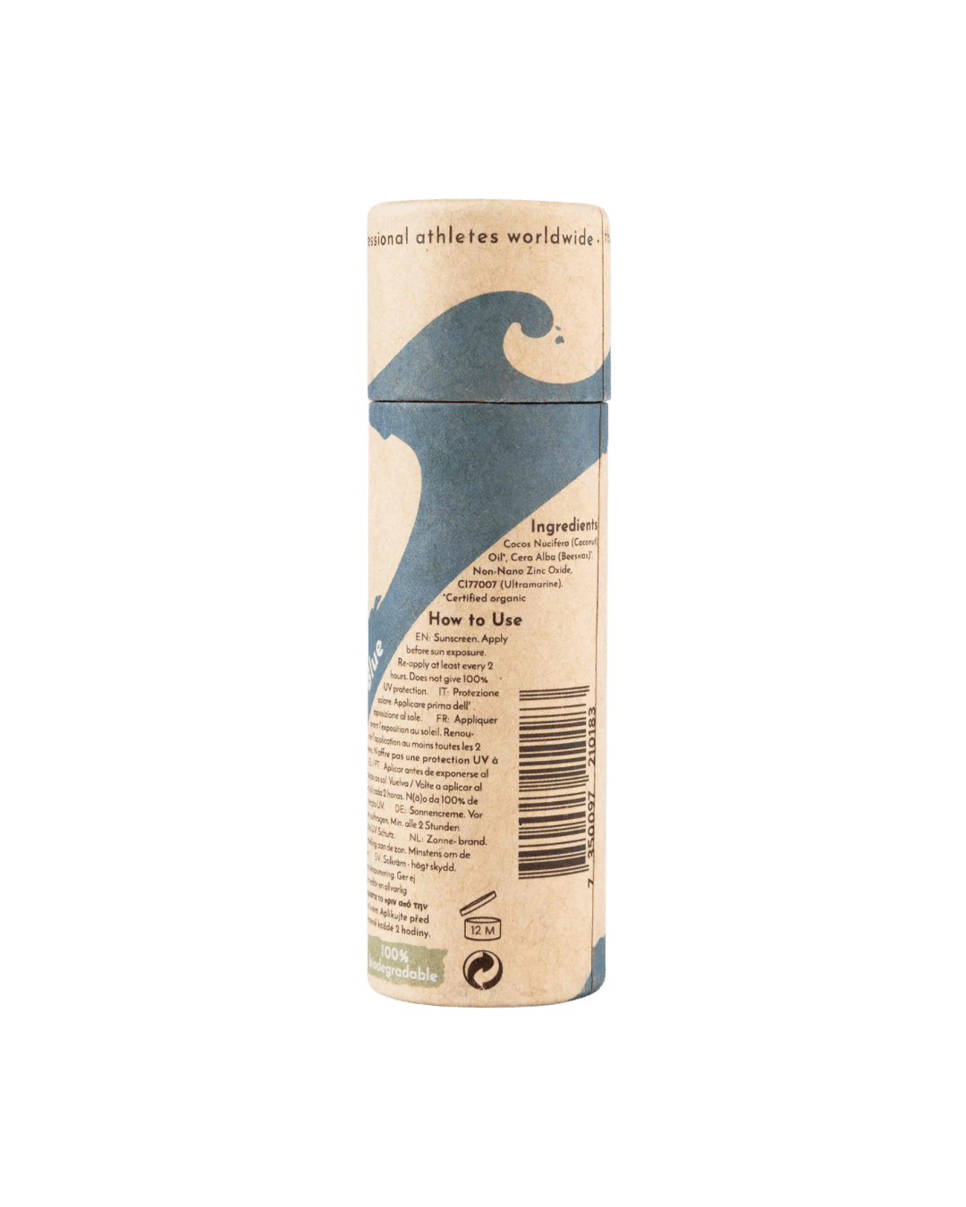 Suntribe Natural Mineral Zinc Sun Stick Ocean Blue SPF 50 30g