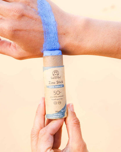 Suntribe Natural Mineral Zinc Sun Stick Ocean Blue SPF 50 30g