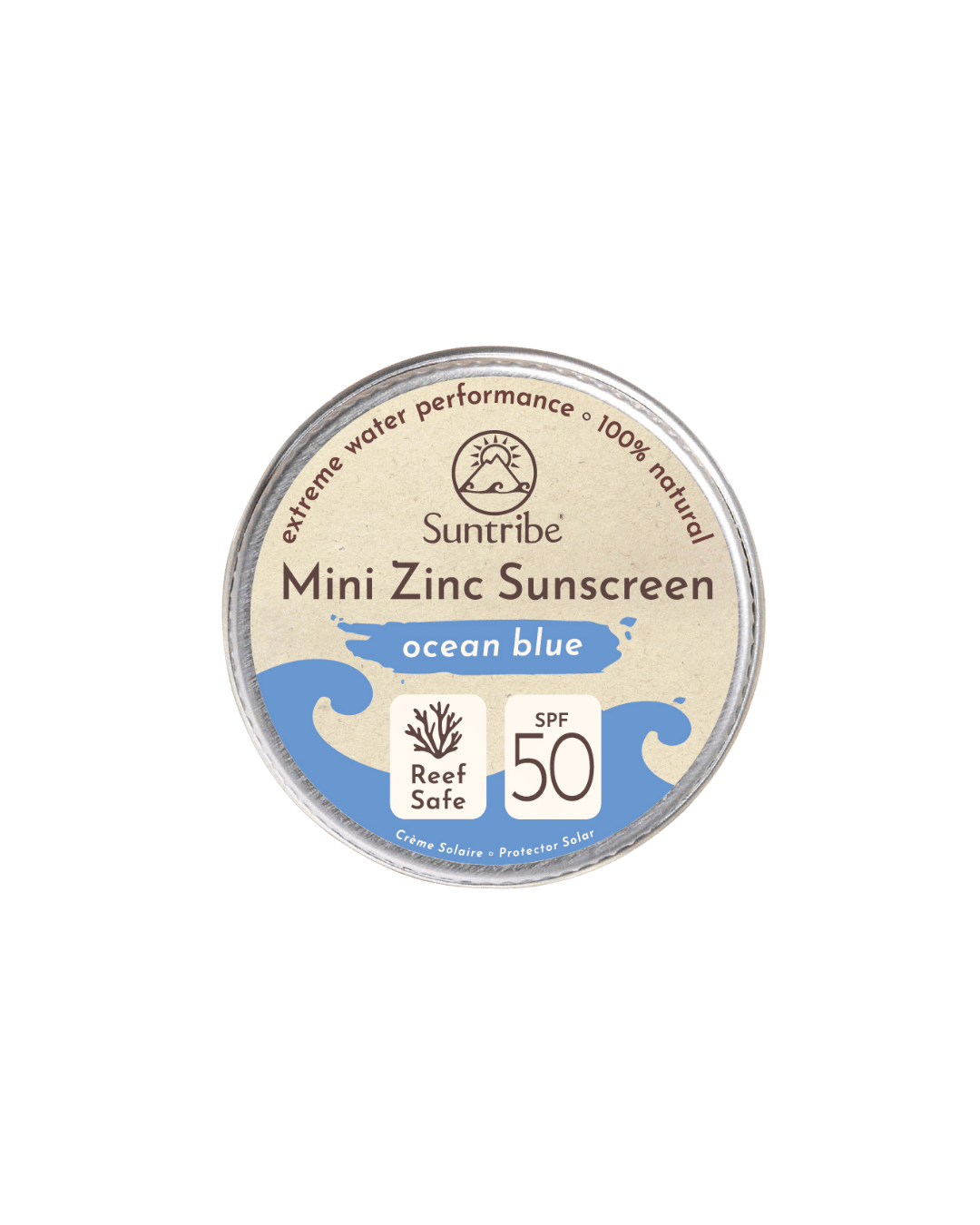 Suntribe Face & Sport Mineral Sunscreen Ocean Blue SPF 30 15g