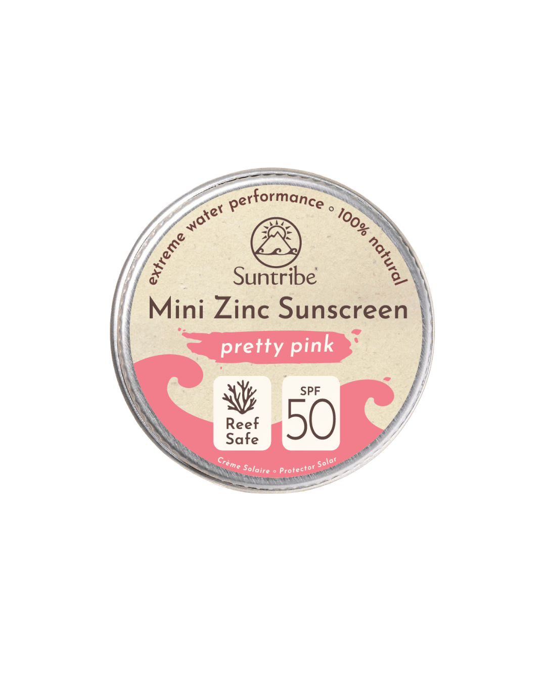 Suntribe Face & Sport Mineral Sunscreen Retro Red SPF 30 15g