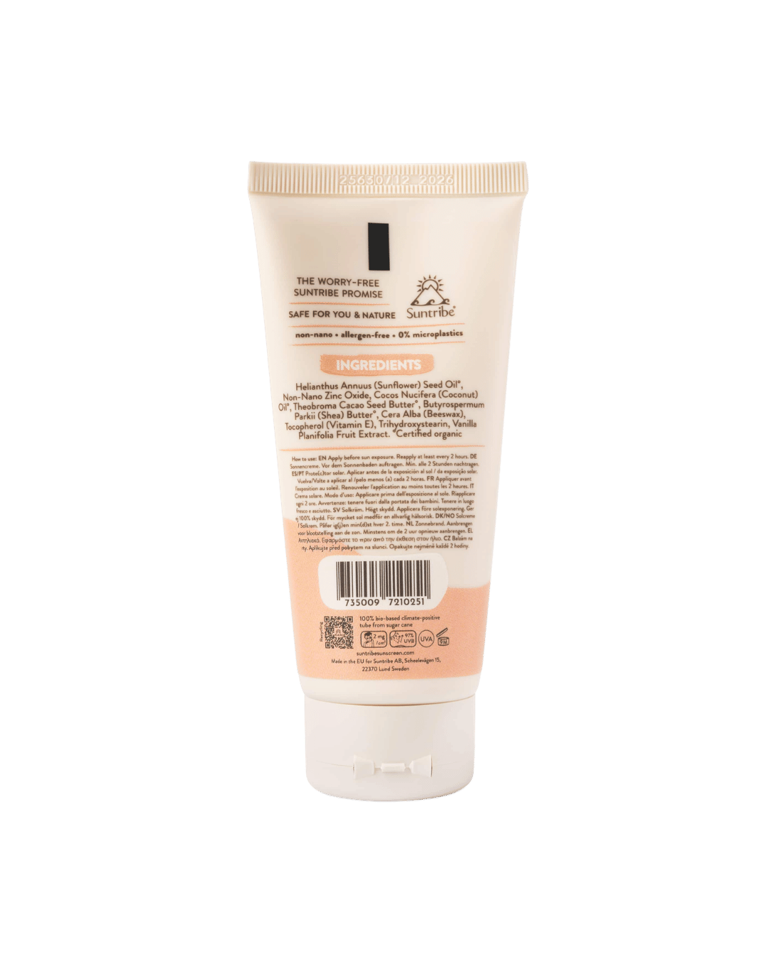 Suntribe Baby & Kids Natural Mineral Sunscreen Lotion SPF 30 100ml - 2 Pack Saver