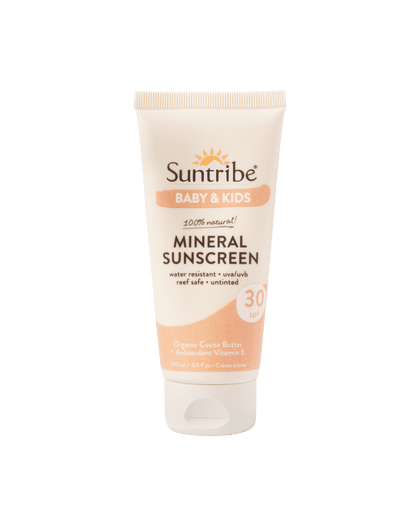 Suntribe Baby & Kids Natural Mineral Sunscreen Lotion SPF 30 100ml