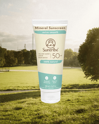 Suntribe Active Natural Mineral Sunscreen SPF 50 100ml