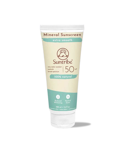 Suntribe Active Natural Mineral Sunscreen SPF 50 100ml