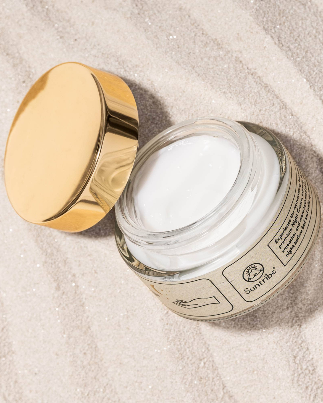 Suntribe Natural Night Cream with Hyaluronic Acid, Niacinamide & Retinol 50ml