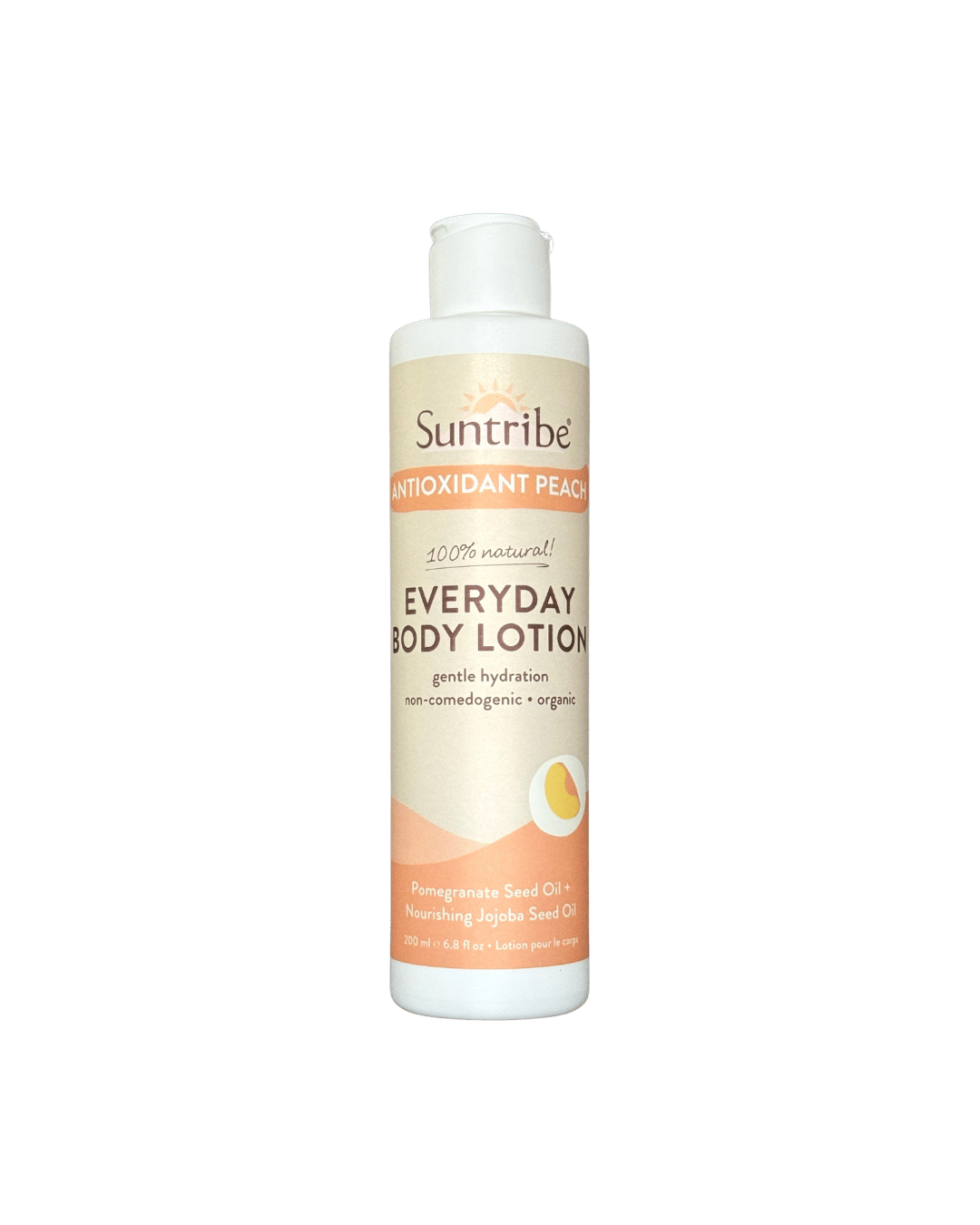 Suntribe Organic Everyday Body Lotion Antioxidant Peach 200ml