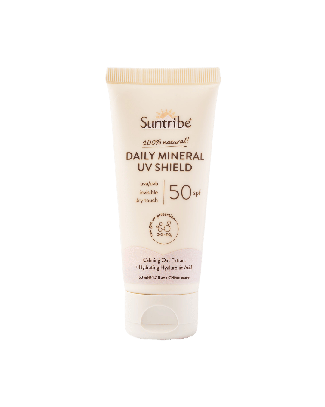 Suntribe Organic Mineral UV Shield SPF 50 50ml