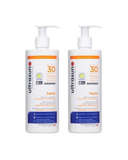 Ultrasun Family SPF 30 400ml - 2 Pack Saver