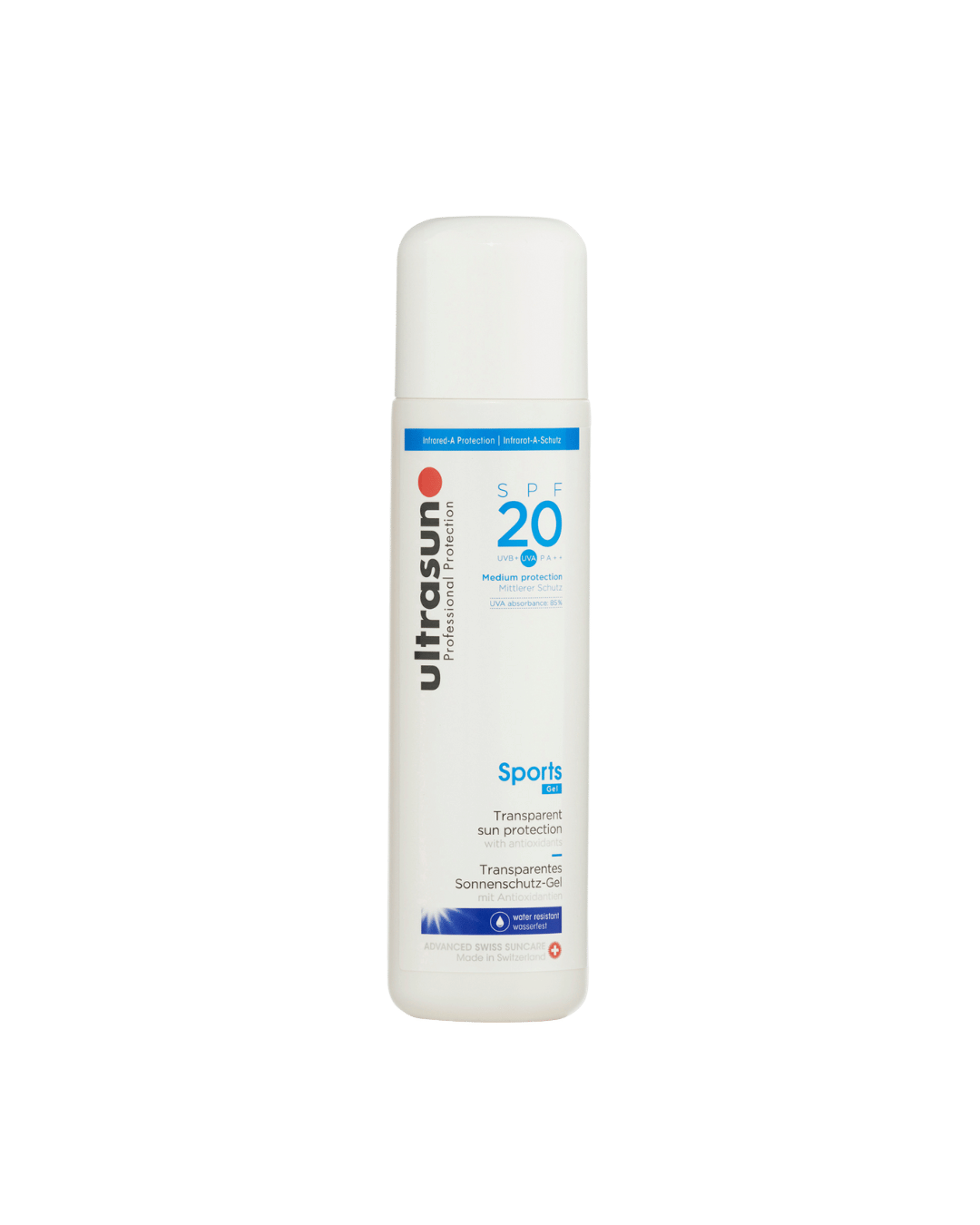 Ultrasun Sports Gel SPF 20 200ml