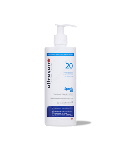Ultrasun Sports Gel SPF 20 400ml