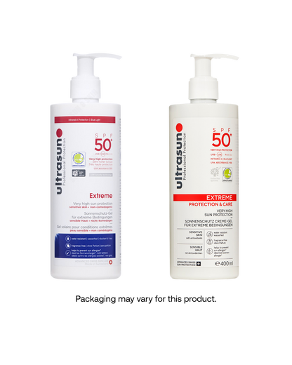 Ultrasun Ultra Sensitive Very High SPF 50+ Extreme Sunscreen 400ml - 3 Pack Saver