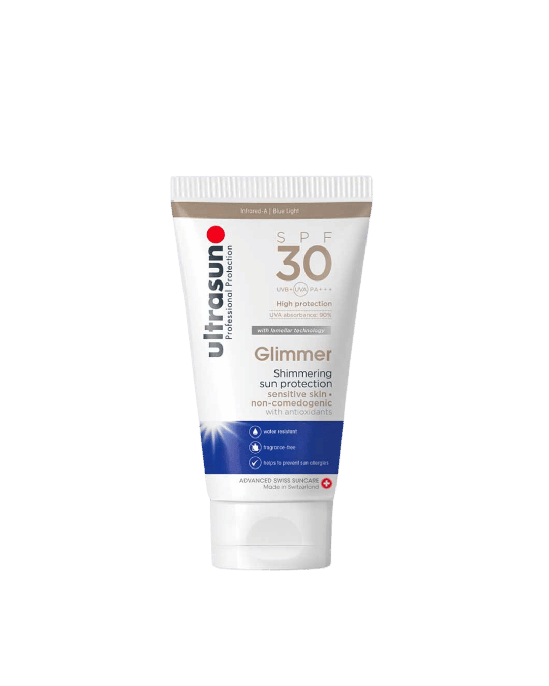 Ultrasun Glimmer Sun Protection SPF 30  100ml