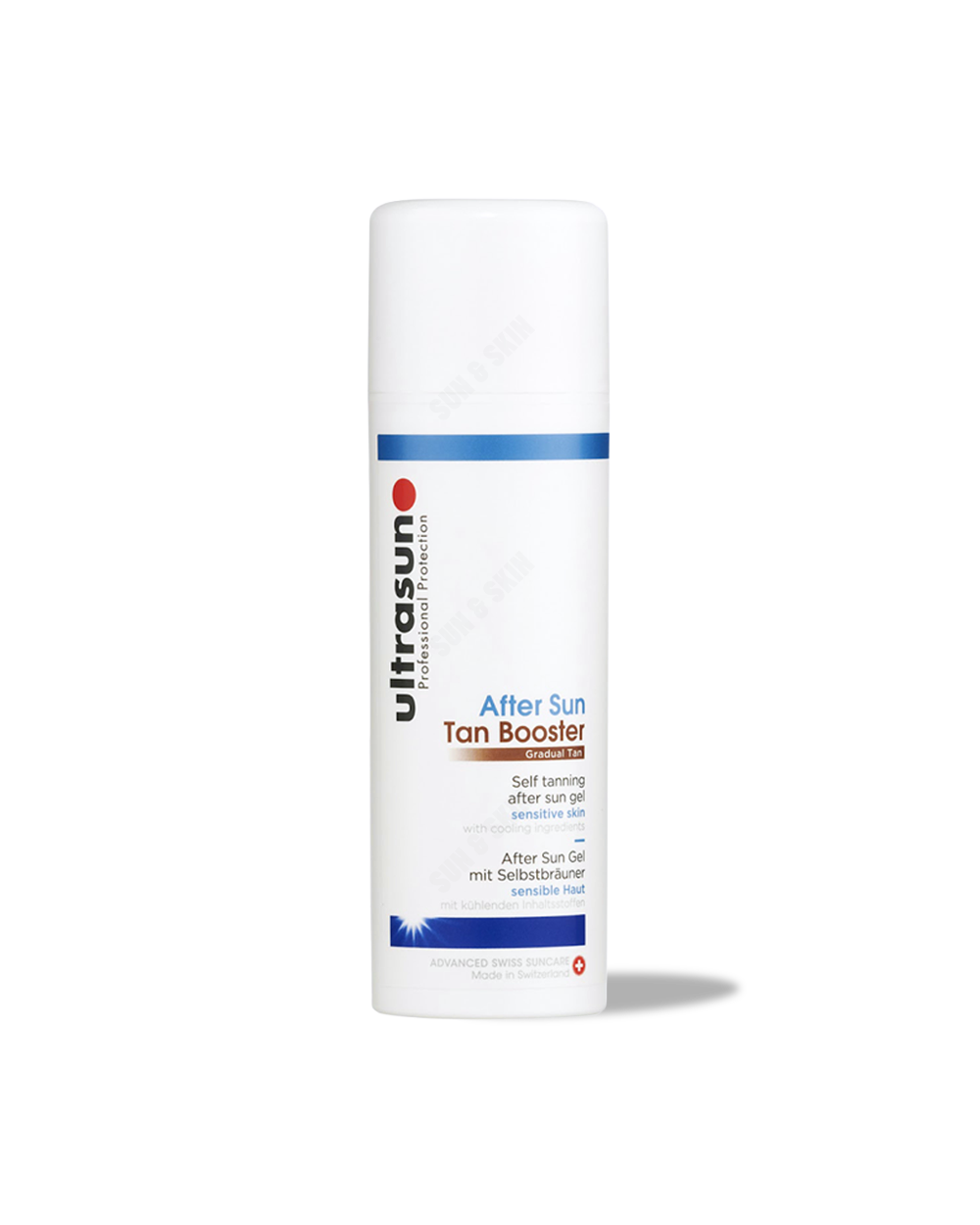 Ultrasun After Sun Tan Booster Self Tanning Gel For Sensitive Skin 150ml