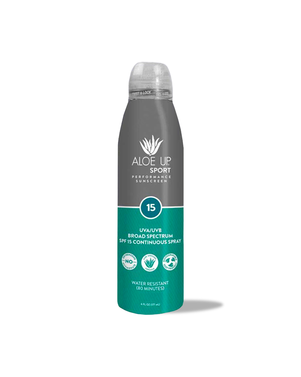 Aloe Up Sport Performance Sunscreen Continuous Spray SPF 15 177ml