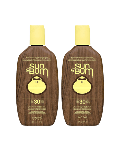 Sun Bum Original SPF 30 Sunscreen Lotion 237ml - 2 Pack Saver