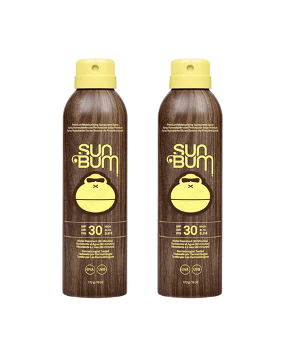 Sun Bum Original SPF 30 Sunscreen Spray 200ml - 2 Pack Saver