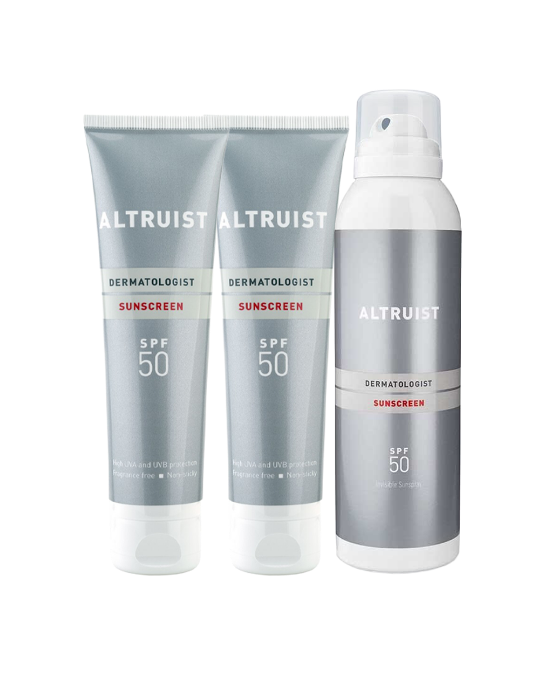 Altruist Sunscreen SPF 50 Lotion & Spray Saver Bundle
