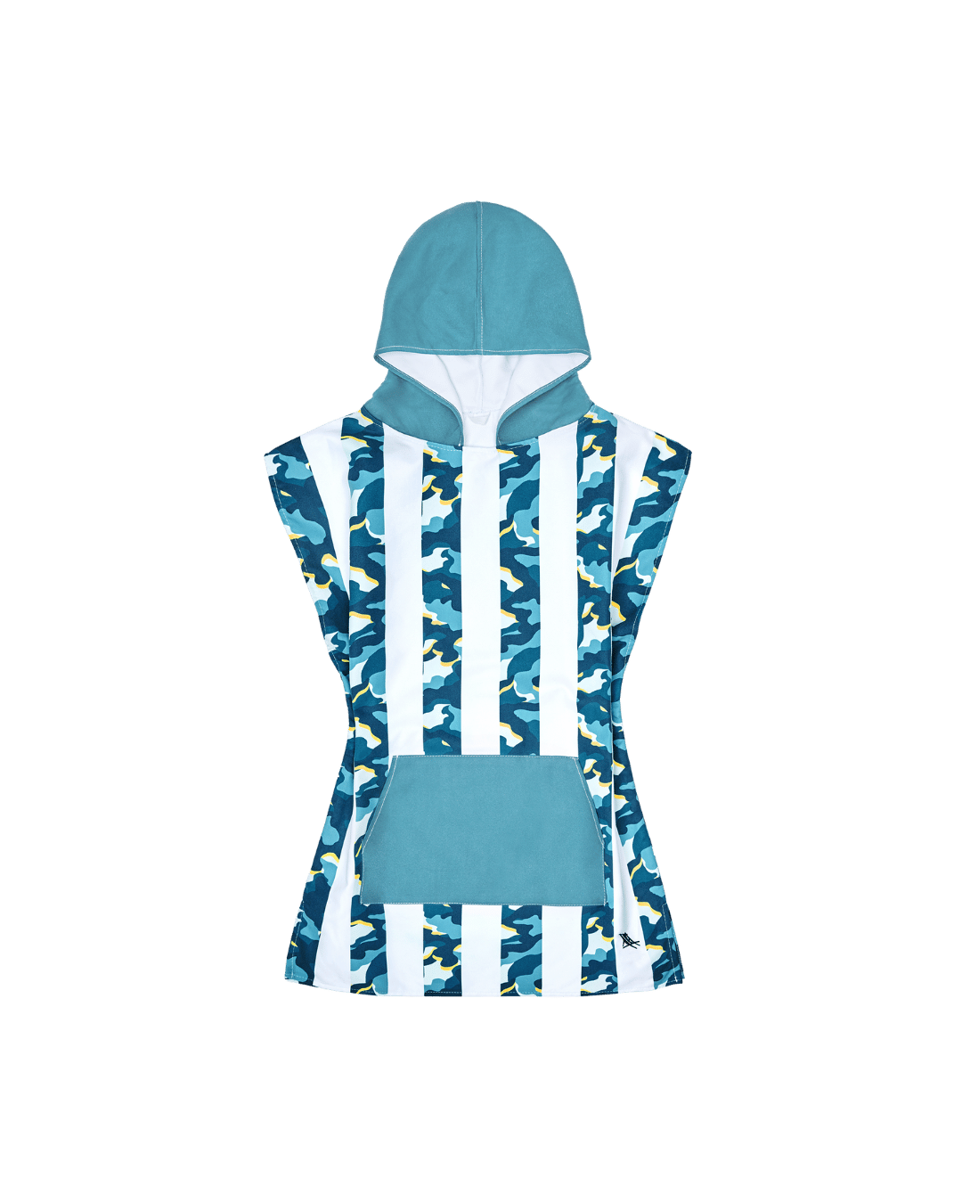 Dock & Bay Kids Poncho Hooded Towel - Cool Camo