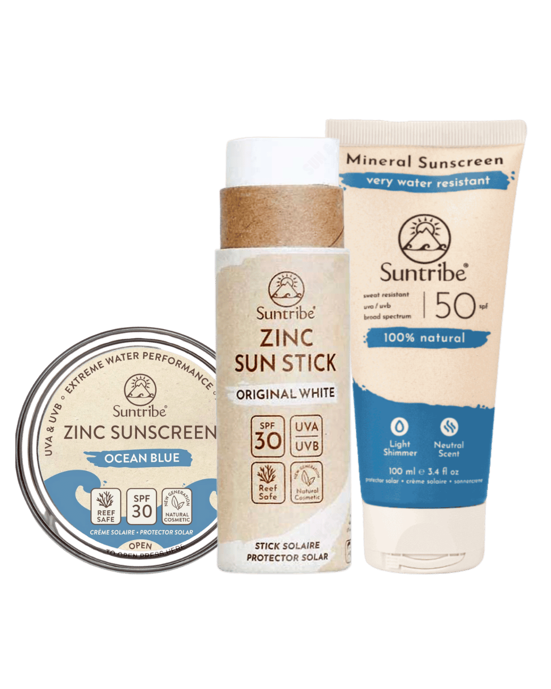 Suntribe Sports Mineral SPF Saver Bundle